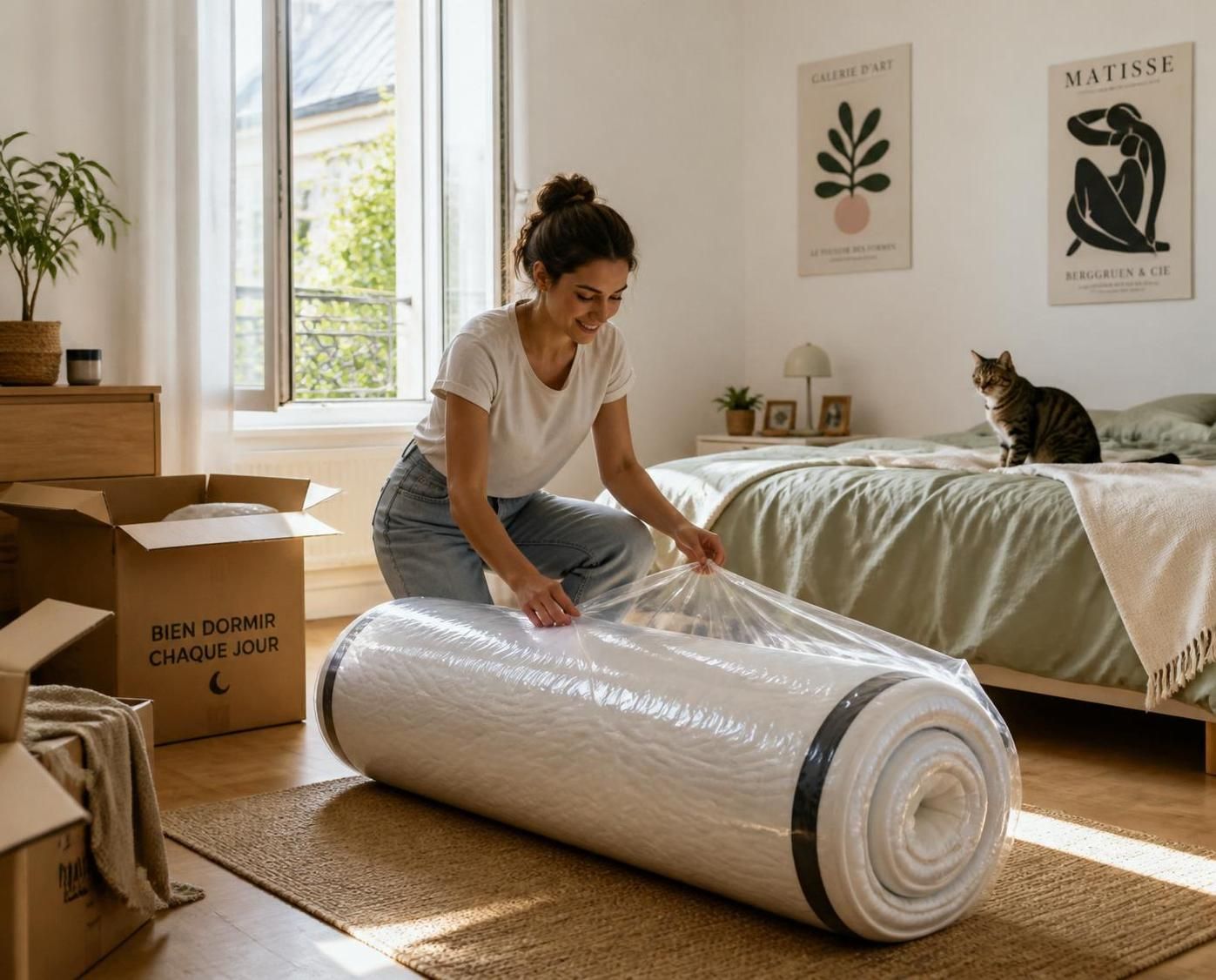 découvrez combien de temps patienter avant d'utiliser un matelas roulé pour garantir un confort optimal et un sommeil réparateur.