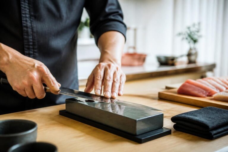 apprenez à affûter un couteau japonais haut de gamme avec nos conseils experts pour obtenir une coupe parfaite, préserver la lame et prolonger sa durée de vie.