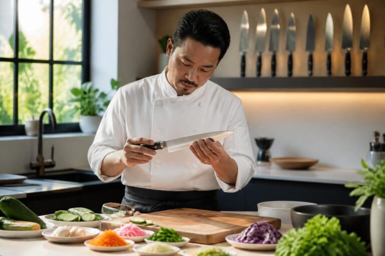 découvrez comment choisir un couteau japonais haut de gamme pour sublimer votre cuisine d'exception grâce à nos conseils experts sur les matériaux, la lame et l'équilibre.