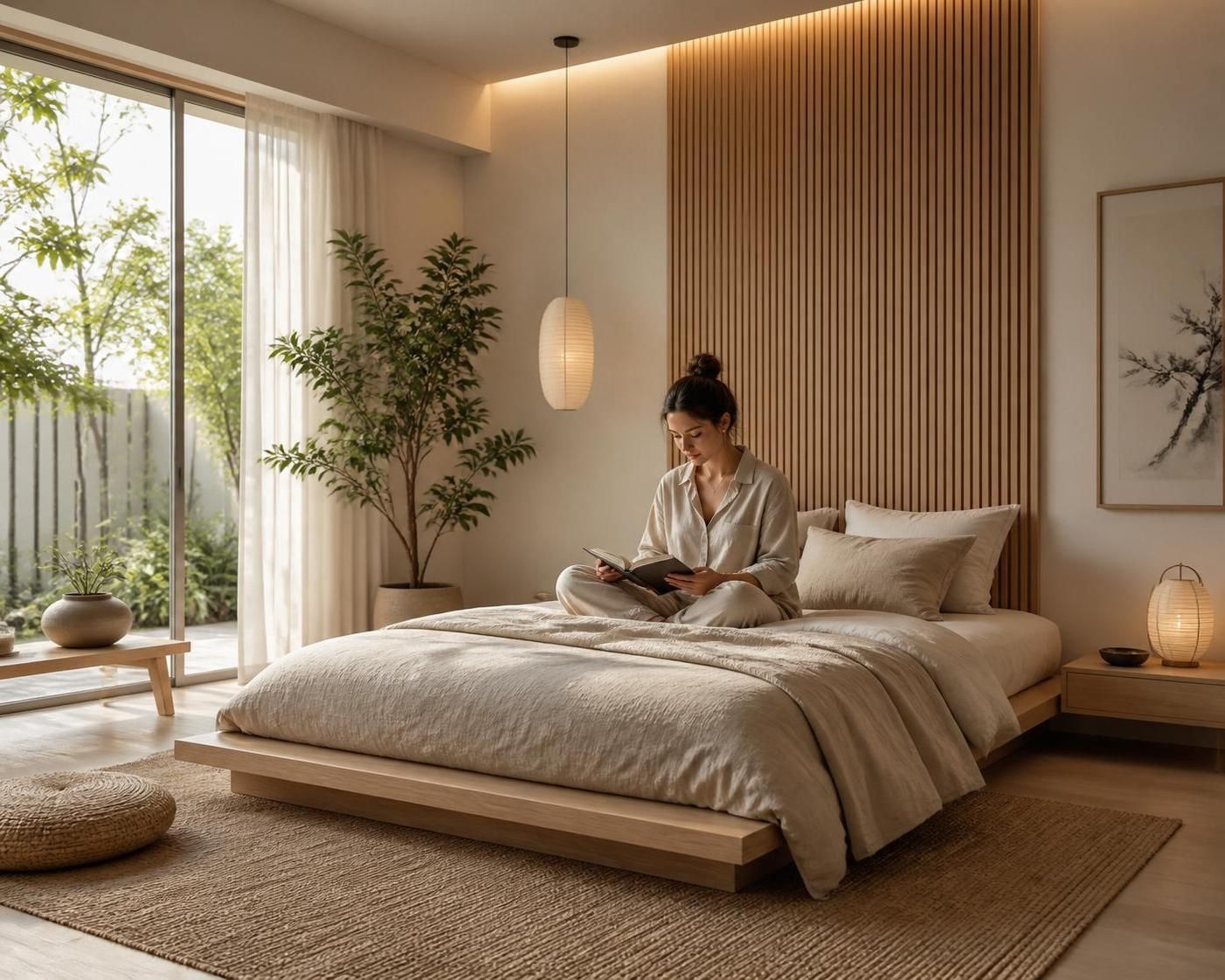 découvrez comment créer une décoration de chambre japandi alliant style japonais et scandinave pour un intérieur zen, minimaliste et moderne.