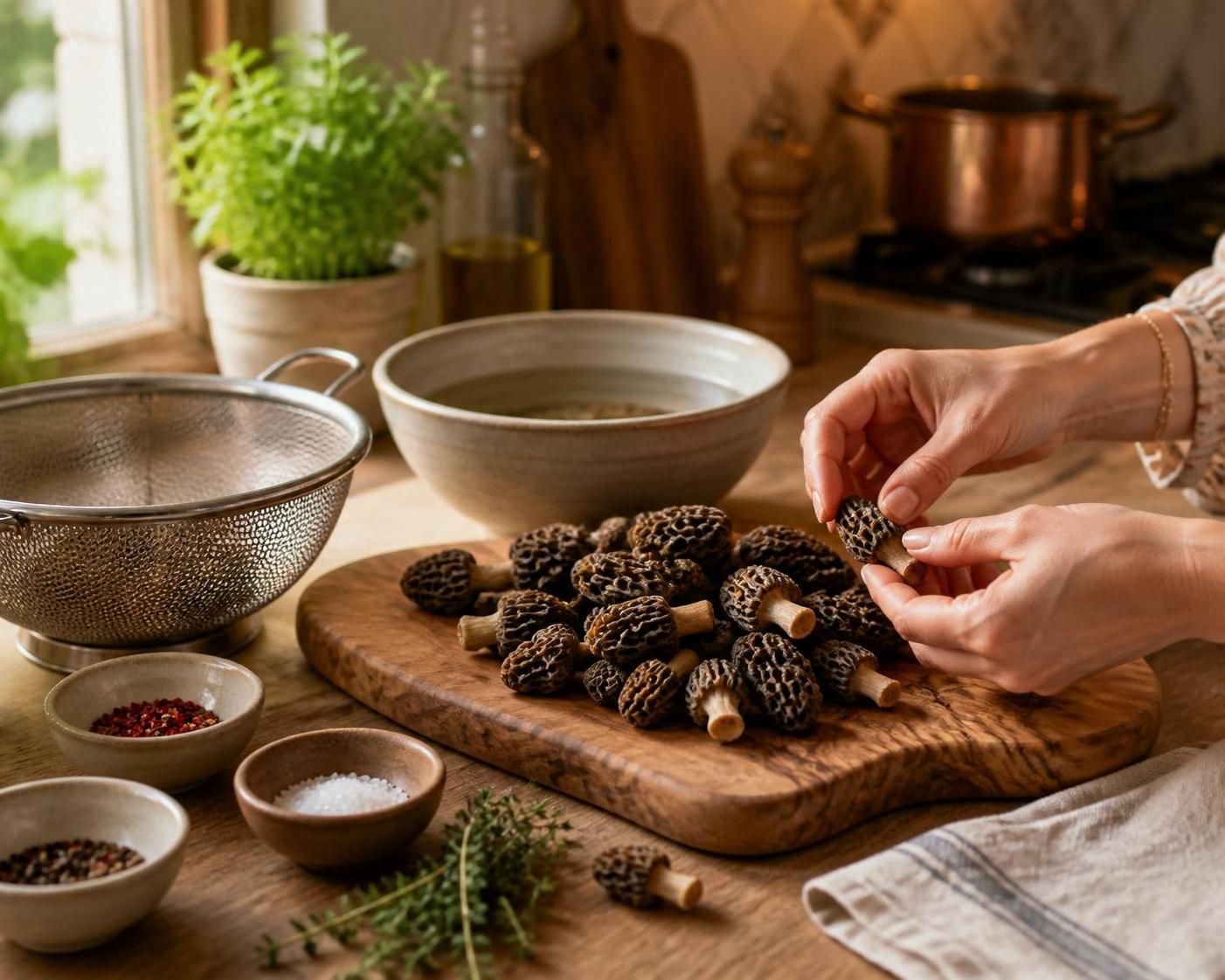 découvrez nos conseils pour cuisiner des morilles séchées et révéler leurs saveurs exceptionnelles dans vos plats gourmands et raffinés.