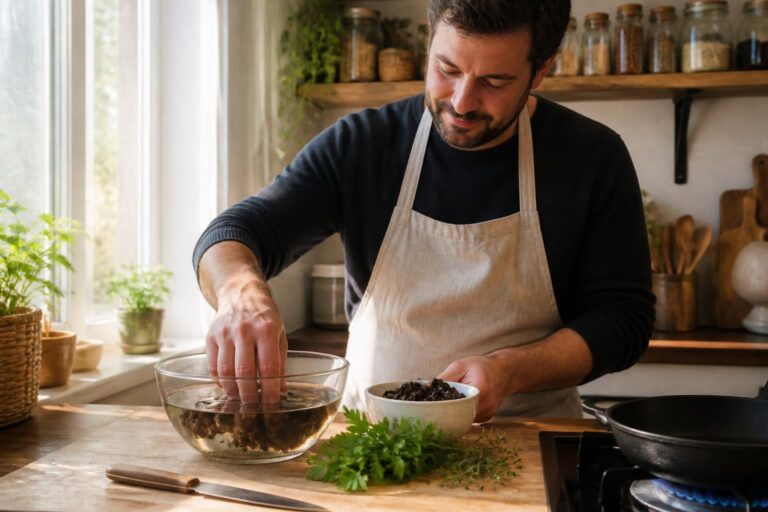 découvrez comment préparer des morilles séchées pour sublimer leurs saveurs uniques et créer des plats délicieux et raffinés.