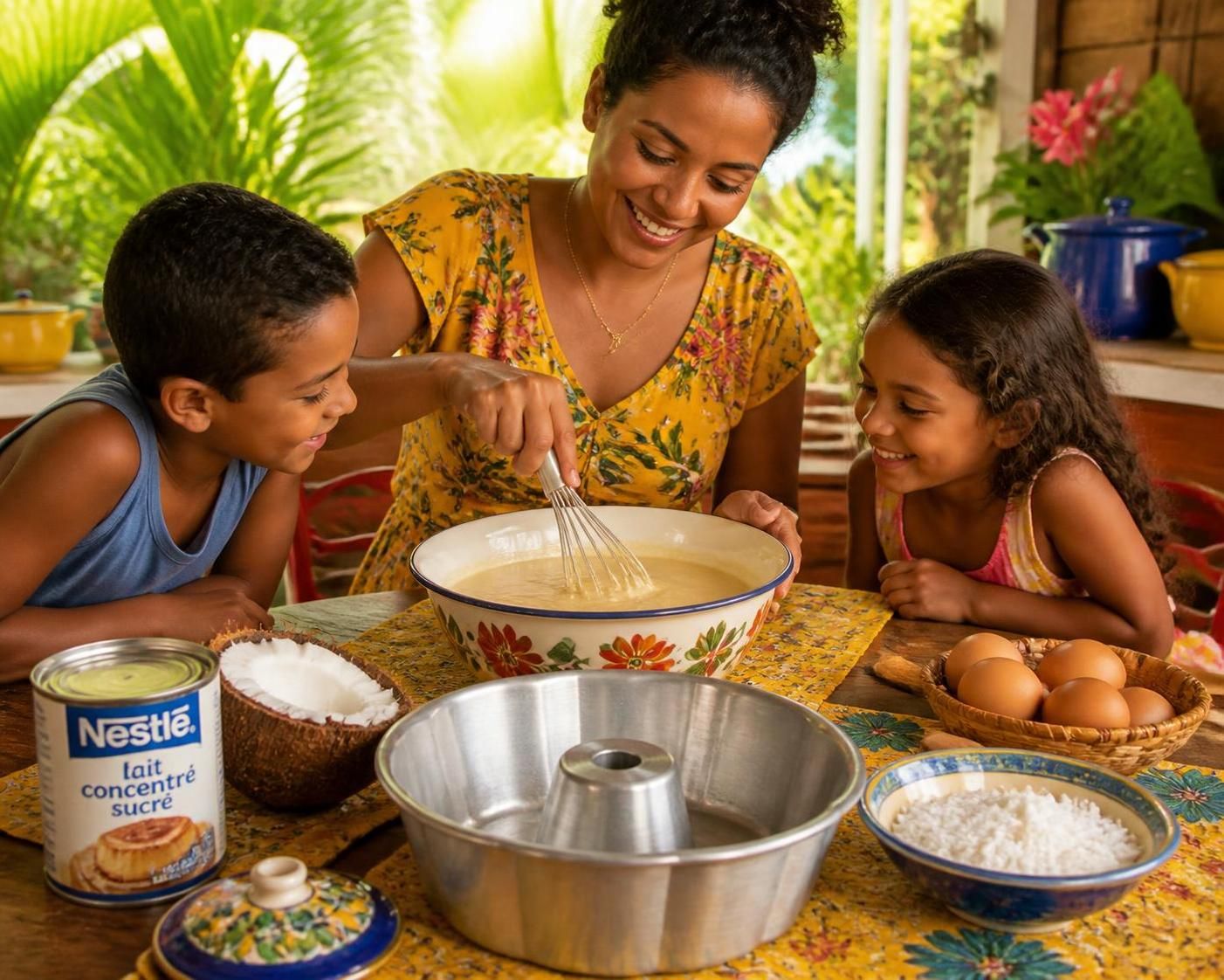 découvrez comment réussir facilement un délicieux flan coco avec du lait concentré nestlé grâce à notre recette simple et rapide.