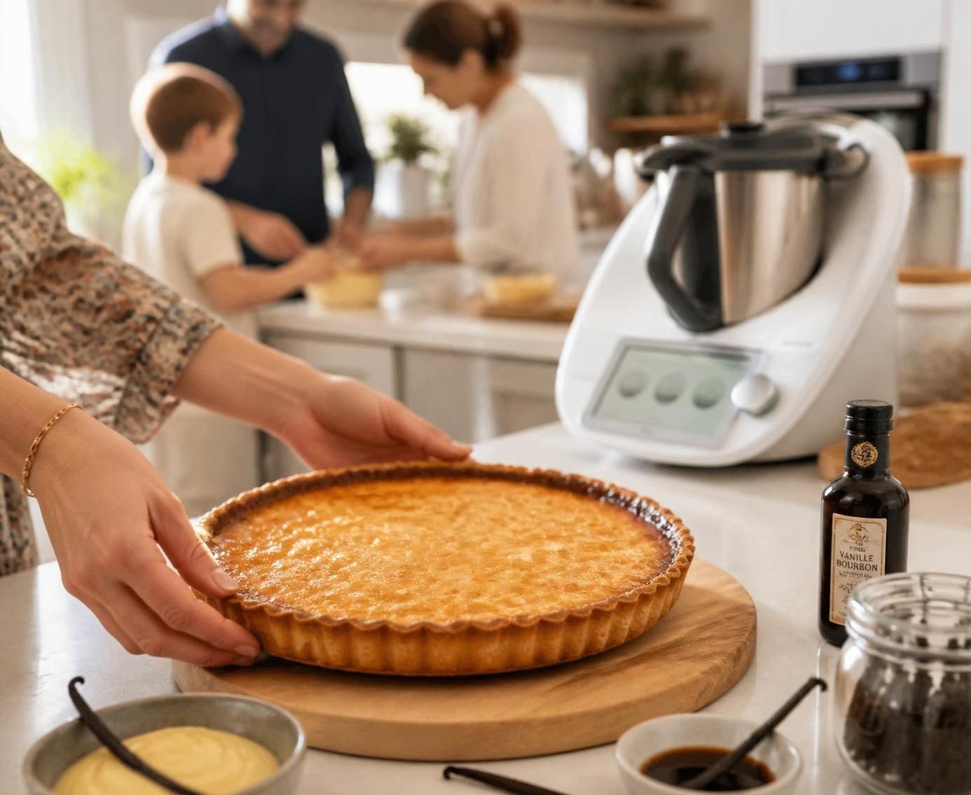 découvrez nos astuces pour réussir une flantaart thermomix, une délicieuse tarte au flan à la vanille alliant douceur et texture parfaite.
