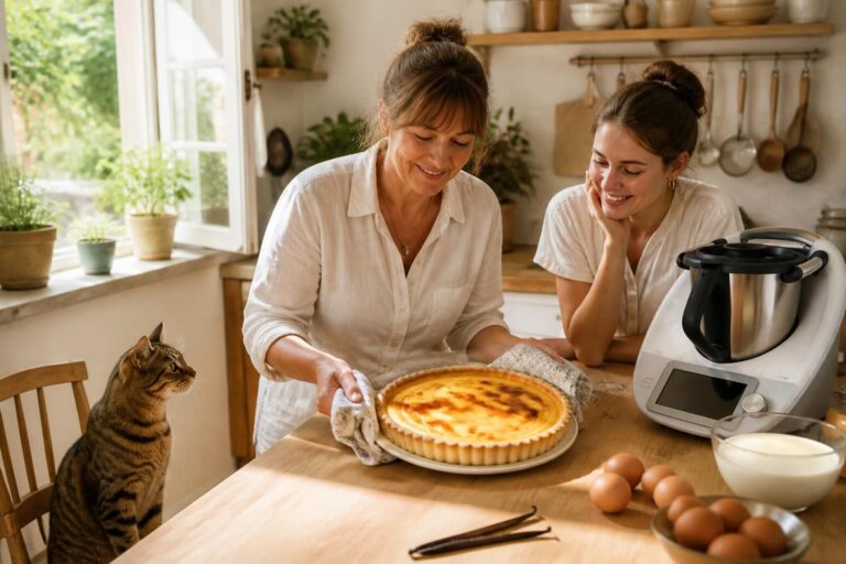découvrez comment réussir une flantaart thermomix, une délicieuse tarte au flan à la vanille, grâce à notre recette simple et rapide pour un dessert parfait.