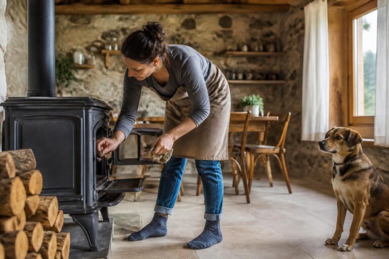 découvrez les gestes essentiels pour entretenir votre cuisinière à bois en toute sécurité et assurer son bon fonctionnement.