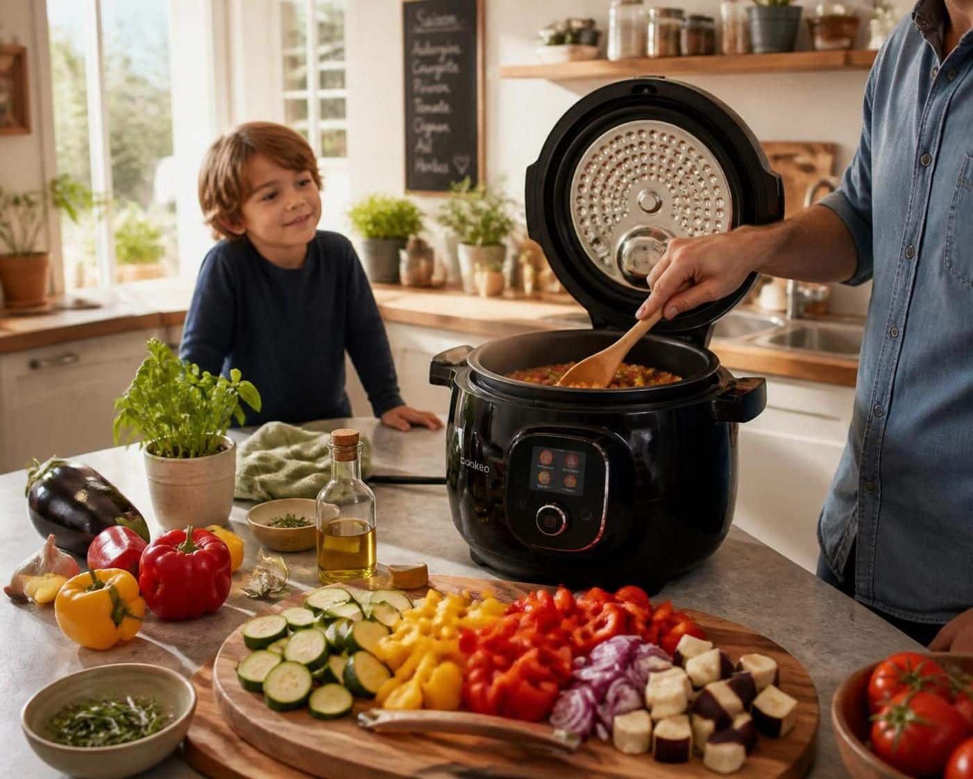 découvrez notre recette express et savoureuse de la meilleure ratatouille au cookeo, idéale pour un repas rapide et plein de saveurs à essayer absolument.