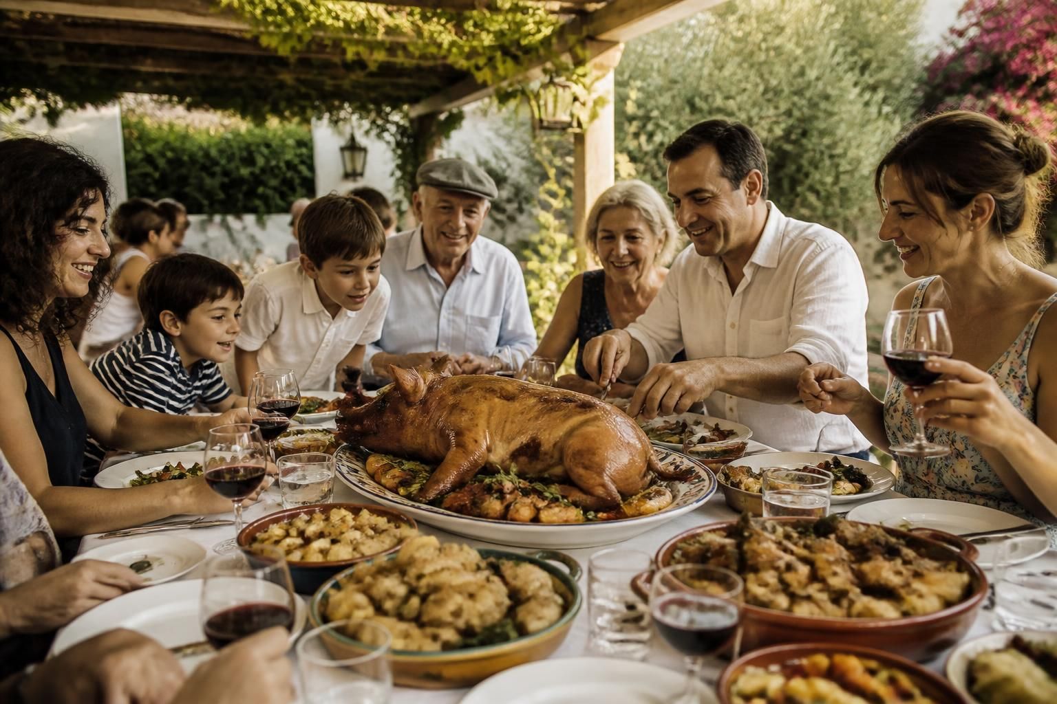 découvrez le cochon de lait portugais, un plat festif traditionnel incontournable pour célébrer les grandes occasions avec saveur et convivialité.