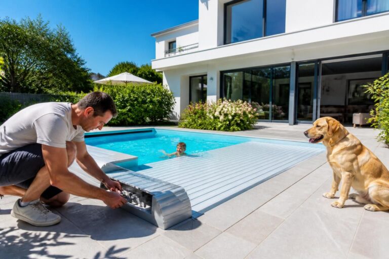 découvrez les volets roulants de piscine à batterie, une innovation révolutionnaire pour sécuriser efficacement votre piscine tout en alliant praticité et modernité.