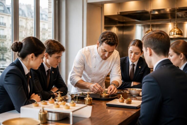 l’ifh, première école hôtelière business de paris, forme les futurs talents du luxe et de la gastronomie, alliant excellence et expertise pour une carrière d'exception.