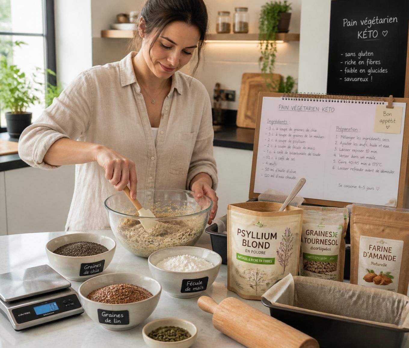 découvrez des alternatives efficaces au psyllium pour vos recettes végétariennes et kéto, afin d'améliorer texture et valeur nutritive tout en respectant vos régimes alimentaires.