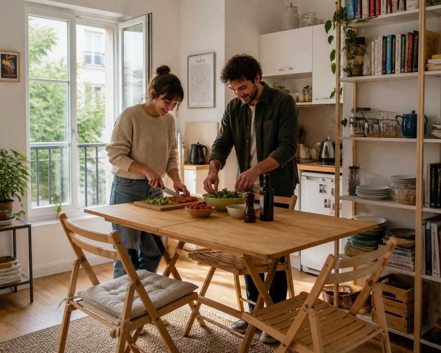 découvrez comment choisir la table idéale pour un petit espace tout en préservant la convivialité et le confort lors de vos repas.