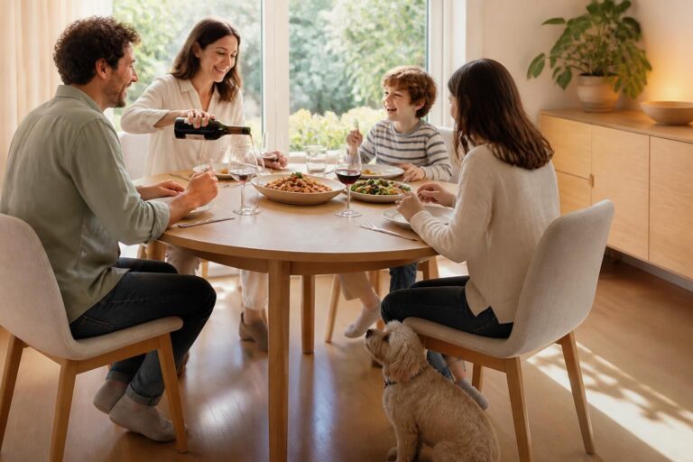 découvrez comment choisir la table idéale pour un petit espace tout en conservant une ambiance conviviale et chaleureuse.