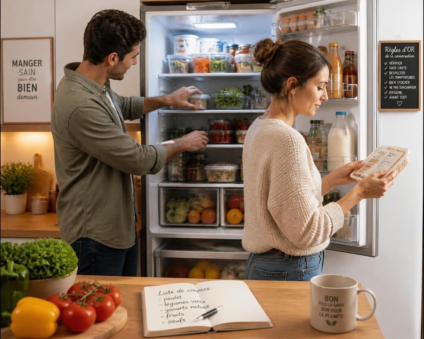 découvrez la température idéale à régler pour chaque zone de votre réfrigérateur afin de conserver vos aliments plus longtemps et en toute sécurité.