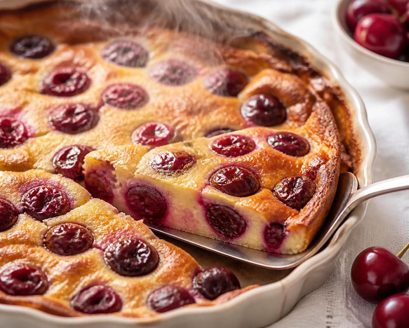 découvrez la recette authentique du vrai clafoutis aux cerises, un dessert traditionnel français savoureux et facile à préparer, idéal pour toutes les occasions.