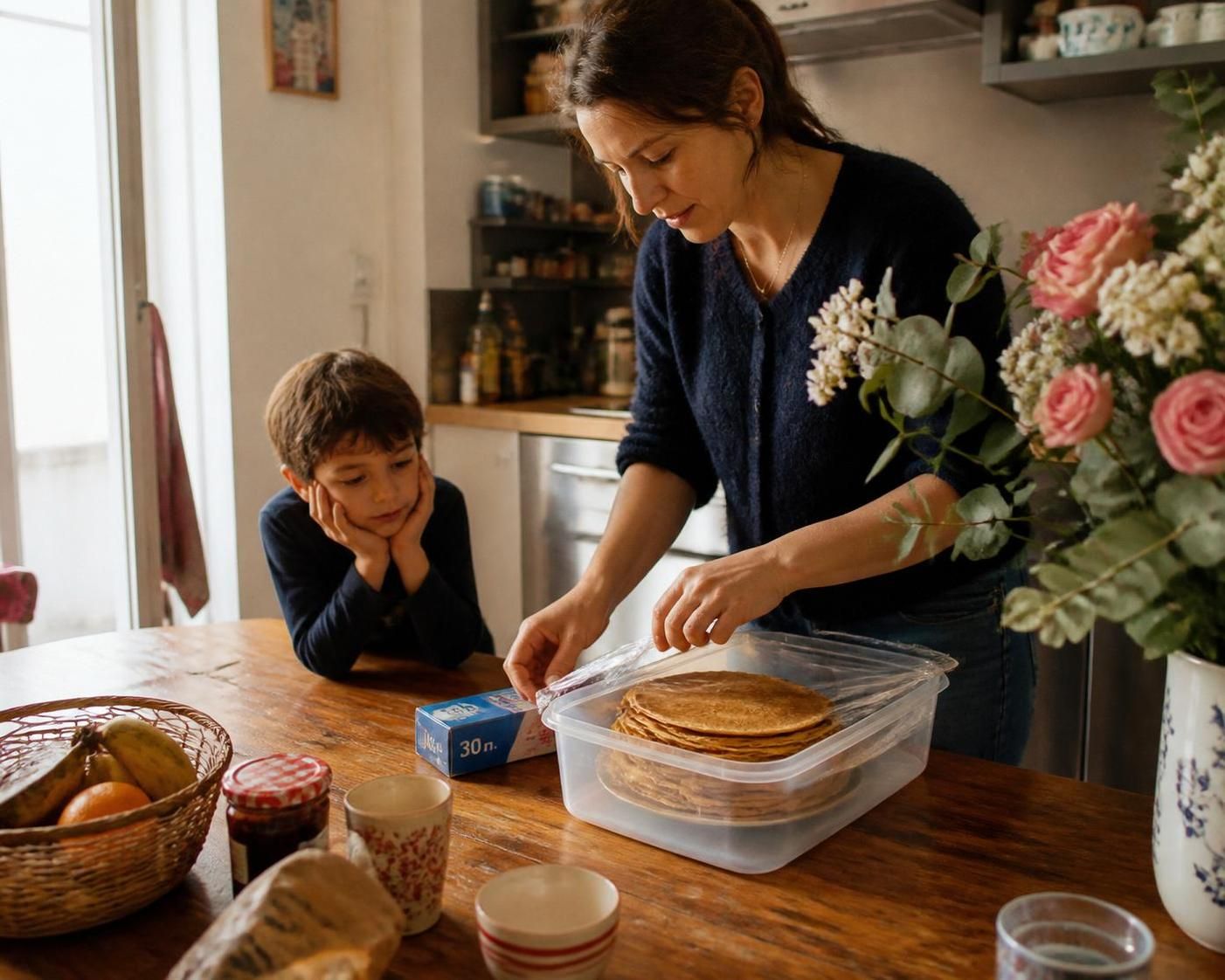 découvrez combien de temps vous pouvez conserver vos crêpes hors du réfrigérateur en toute sécurité et comment les garder fraîches plus longtemps.