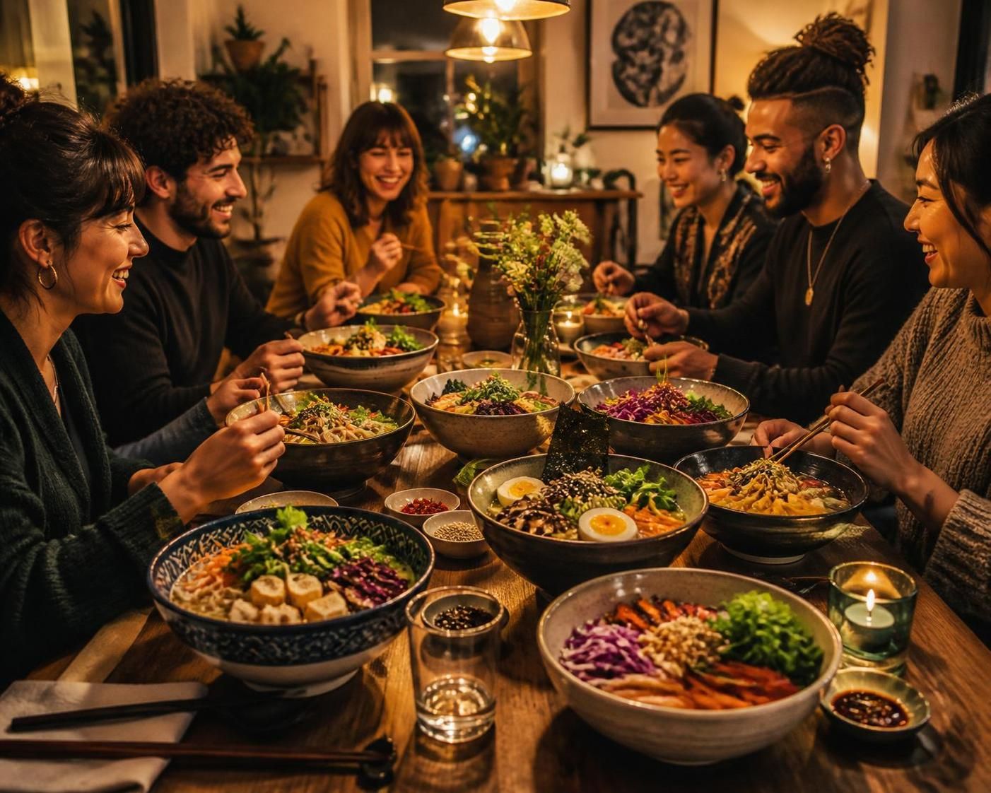 découvrez un ramen végétarien savoureux, prêt en moins de 30 minutes. une explosion de saveurs saine et rapide à déguster chez vous !