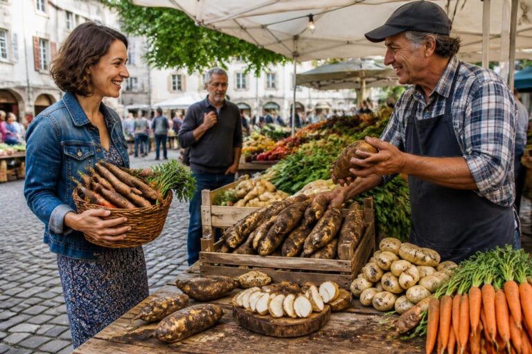 découvrez le yacon, la poire de terre sucrée qui séduit les amateurs de nouveautés culinaires avec sa saveur unique et ses bienfaits pour la santé.