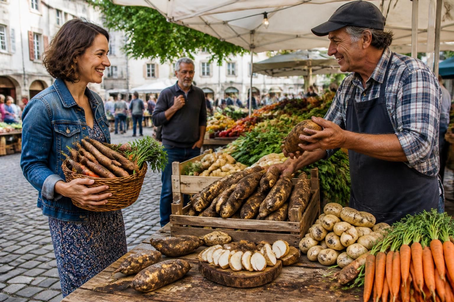 découvrez le yacon, la poire de terre sucrée qui séduit les amateurs de nouveautés culinaires avec sa saveur unique et ses bienfaits pour la santé.