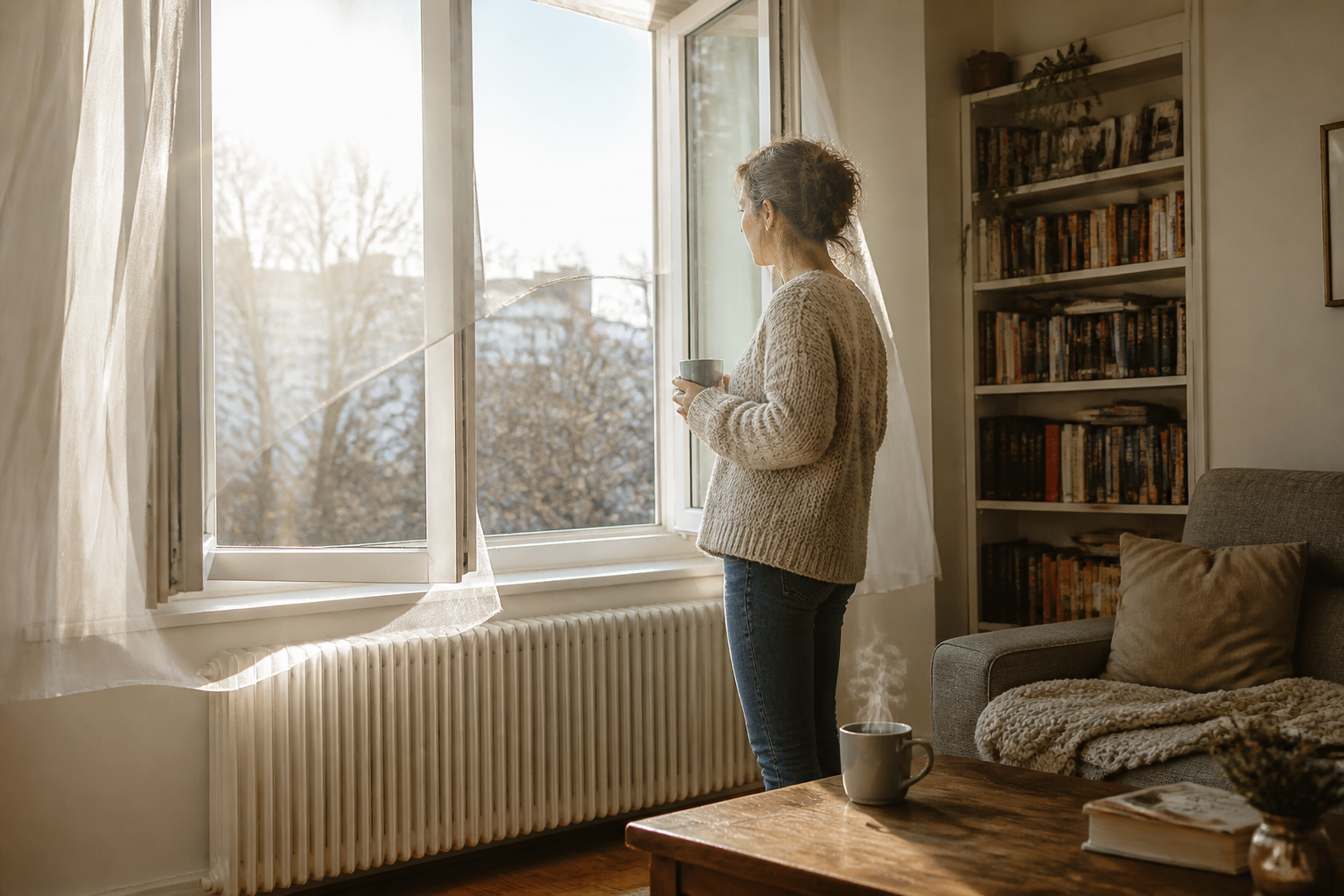 Comment aérer sa maison en hiver sans trop refroidir