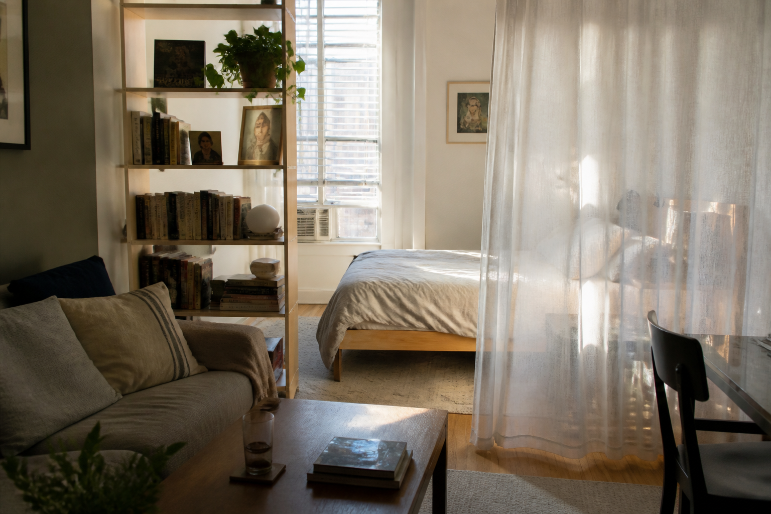 Comment aménager un studio pour séparer les espaces