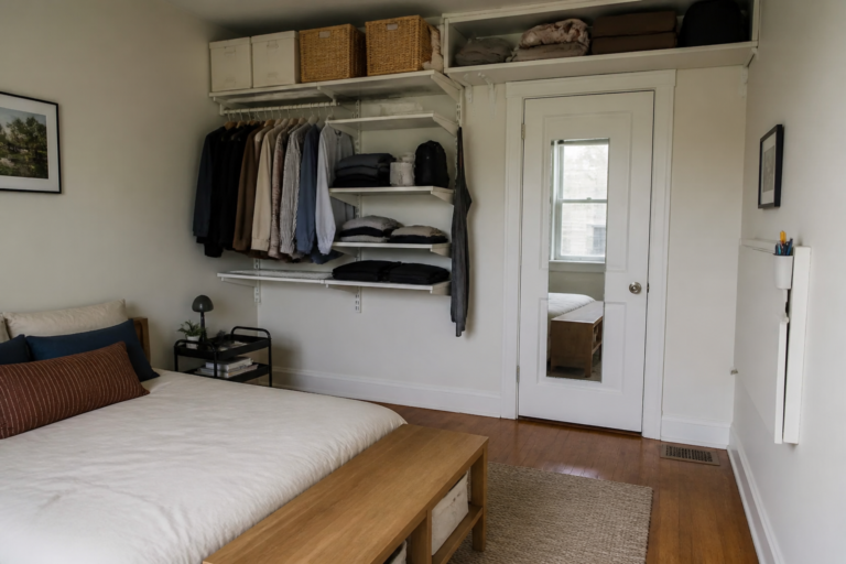 Comment aménager une petite chambre avec rangement