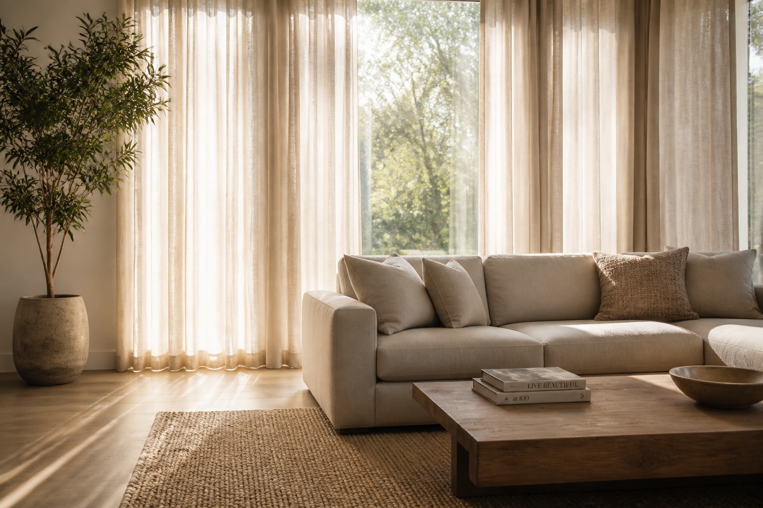 Comment choisir les rideaux du salon sans se tromper