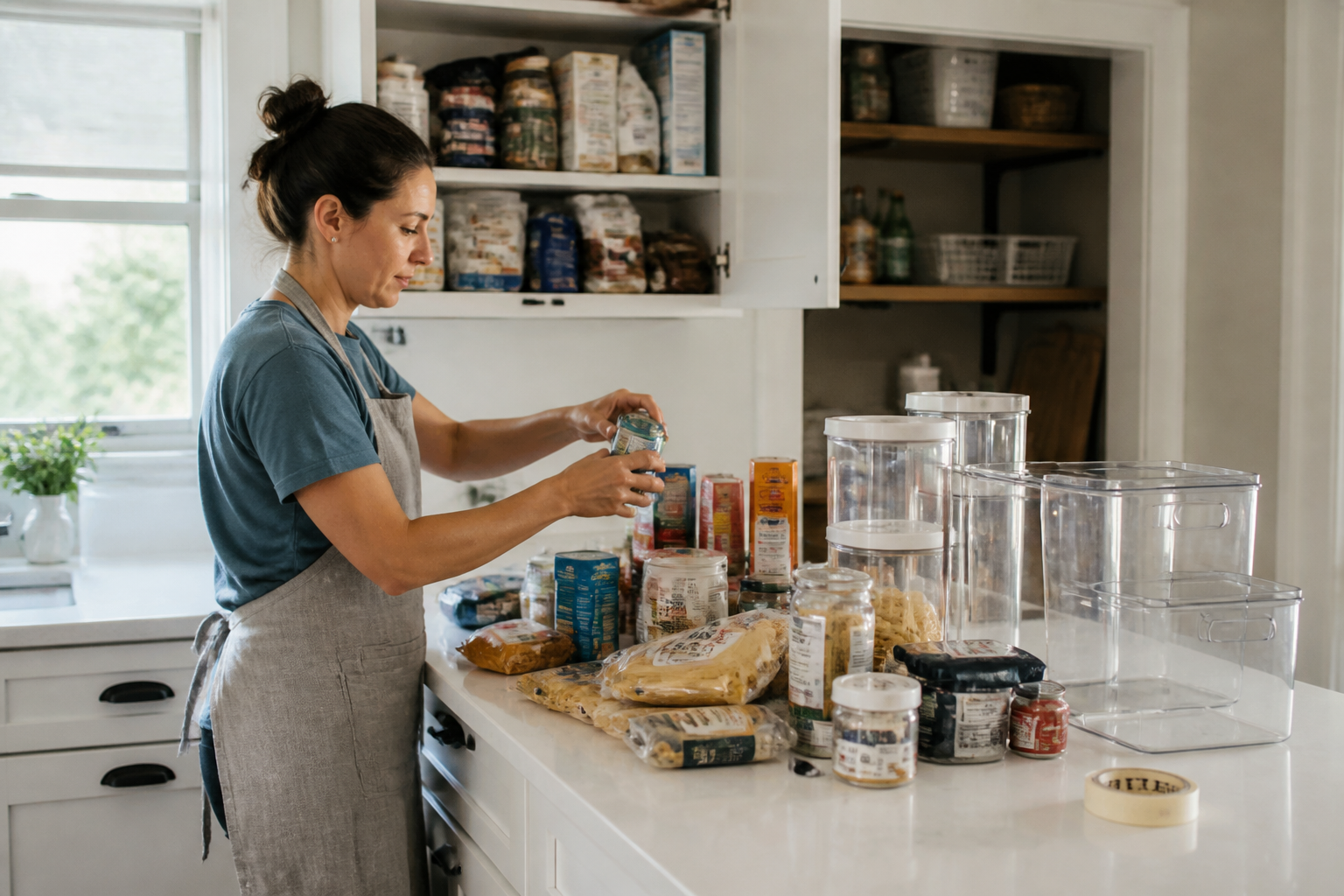 Comment organiser ses placards de cuisine pour gagner du temps