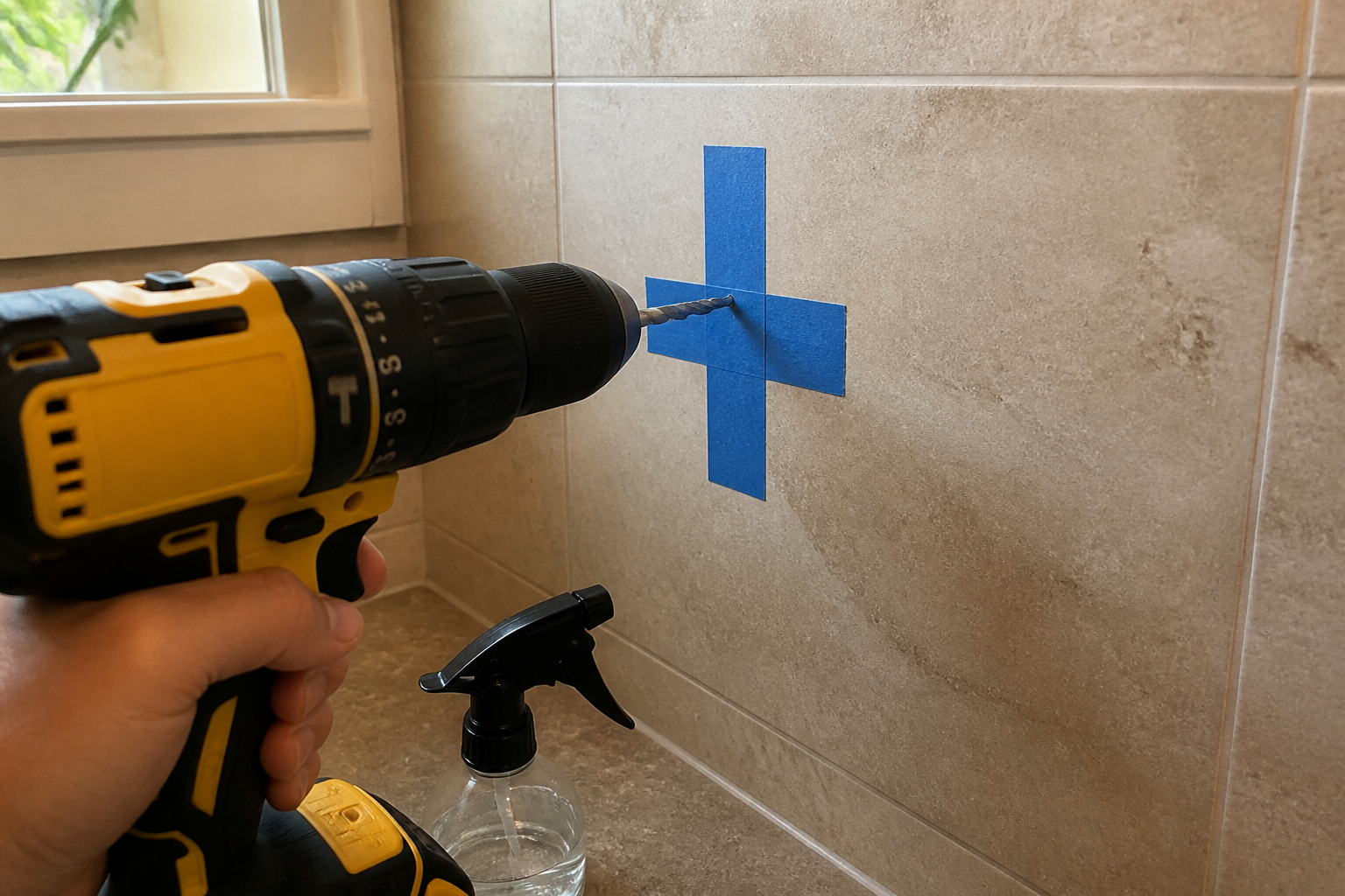 Comment percer du carrelage sans le fissurer