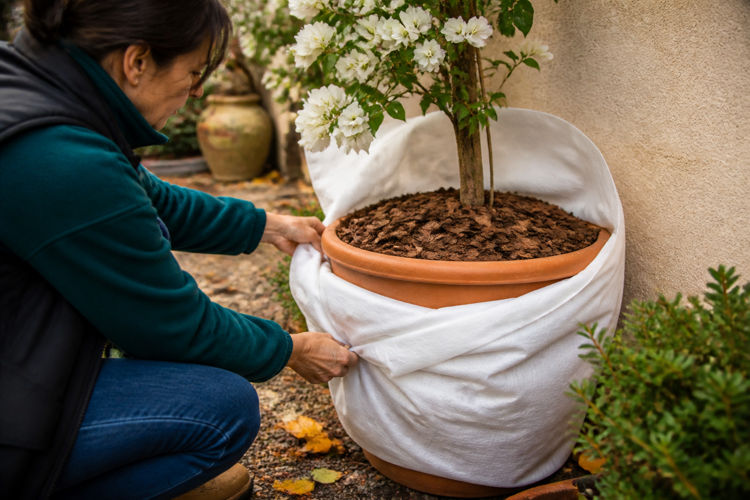 Comment protéger ses plantes du gel en hiver