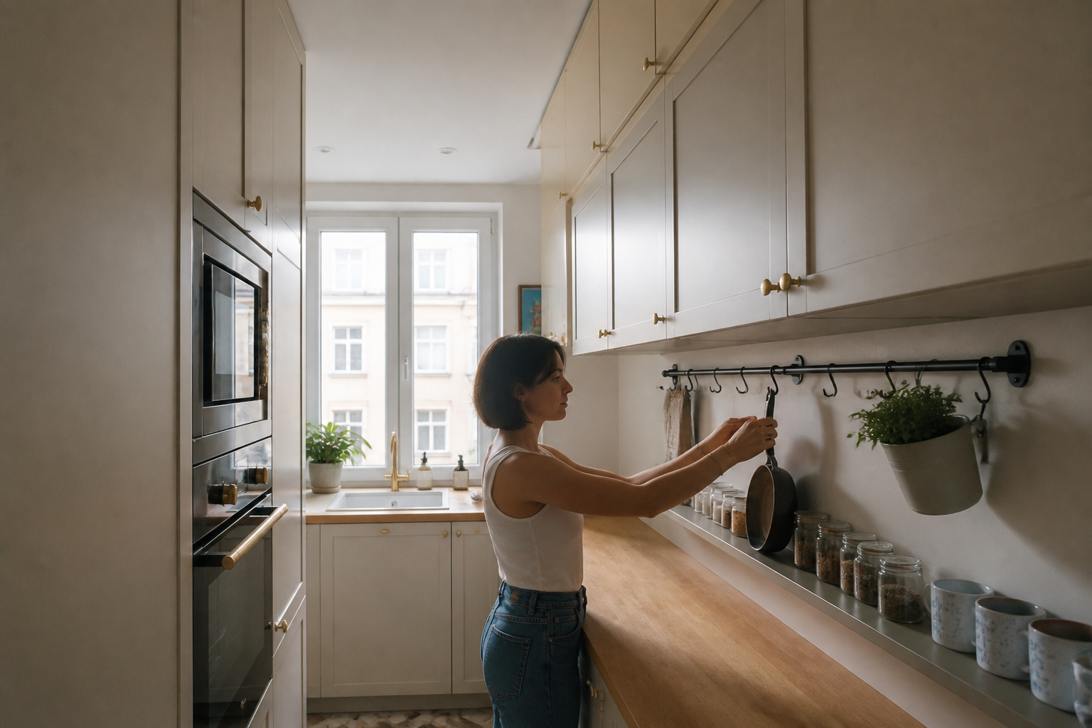 Comment ranger une petite cuisine sans perdre de place