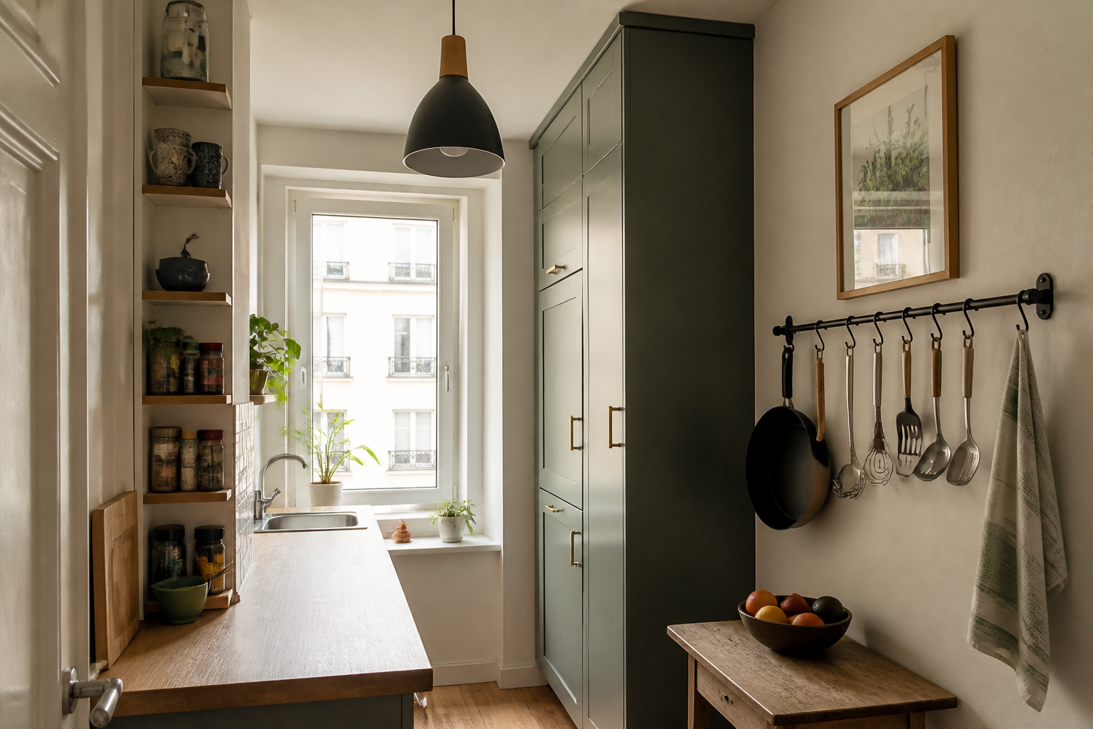 Comment ranger une petite cuisine sans perdre de place