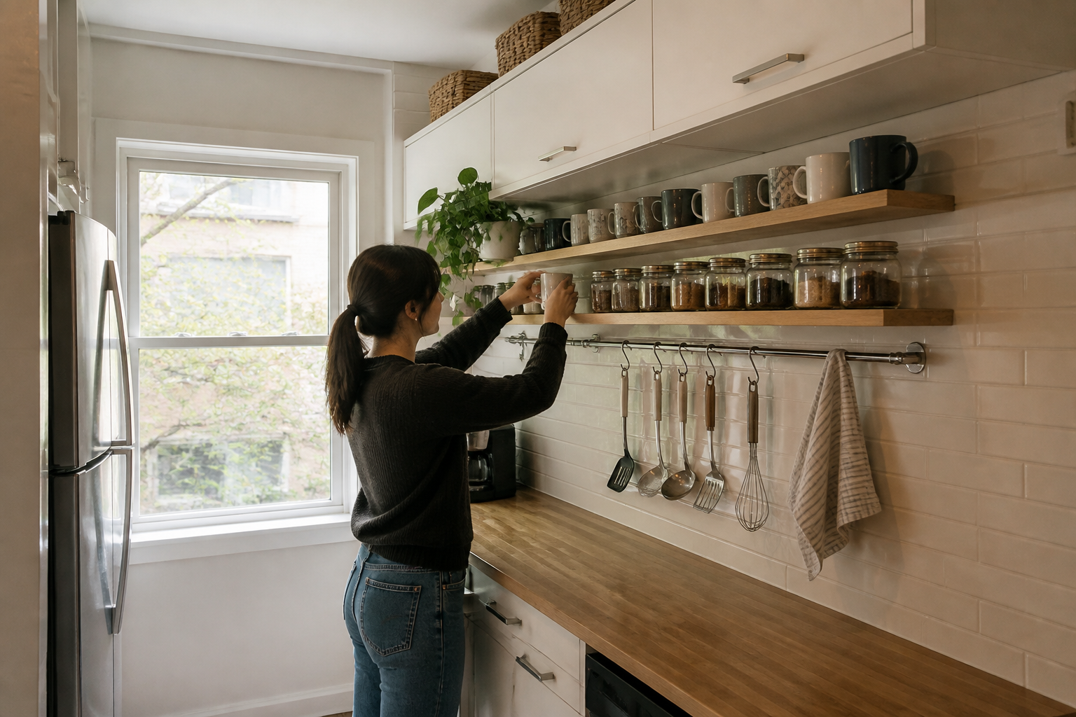 Comment ranger une petite cuisine sans perdre de place