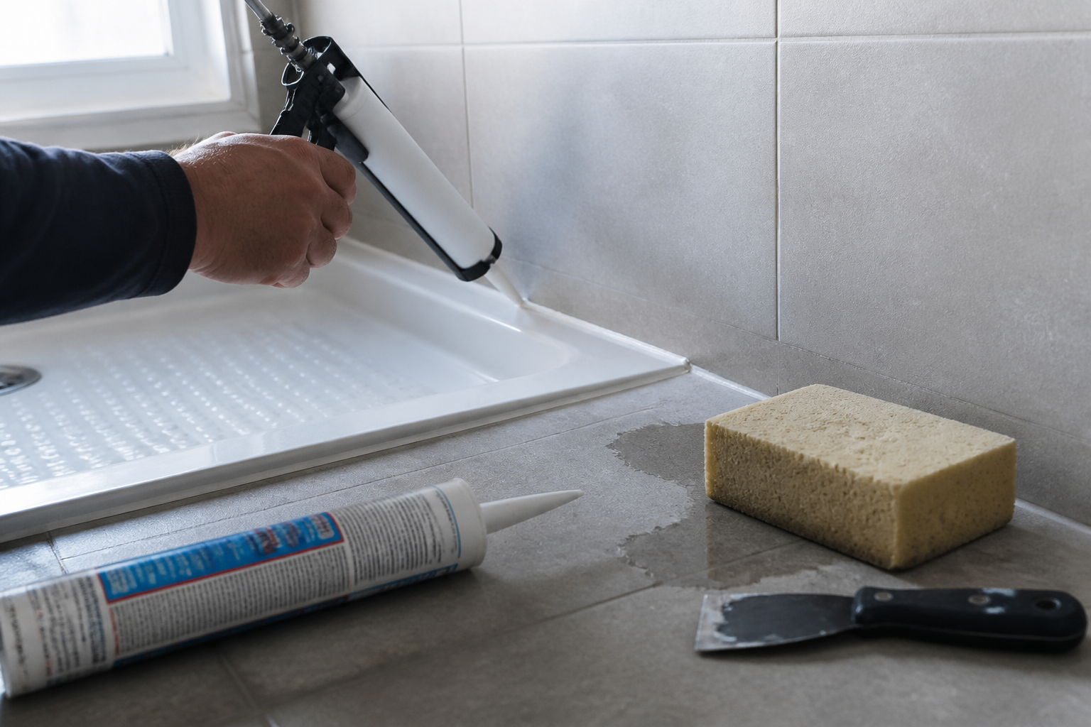 Quel mastic choisir pour une salle de bain ou une cuisine