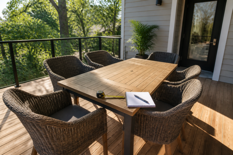 Quel salon de jardin choisir selon son espace extérieur