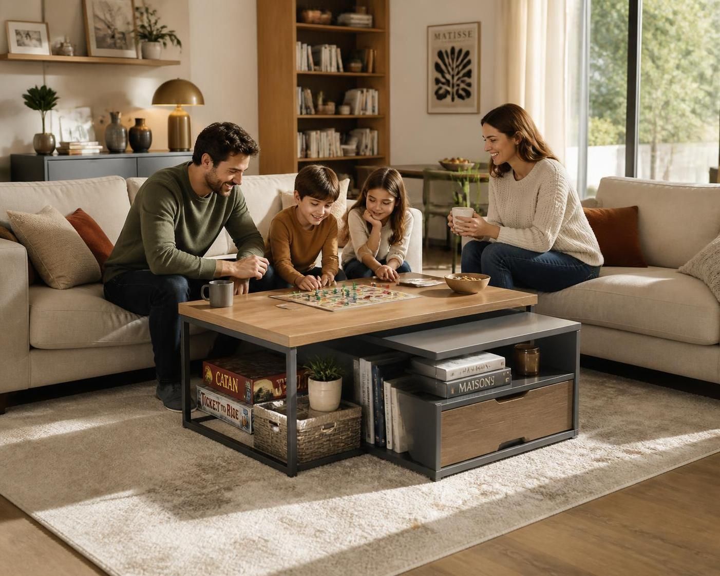 découvrez comment choisir la table basse avec rangement idéale pour optimiser l'espace et le style de votre salon.