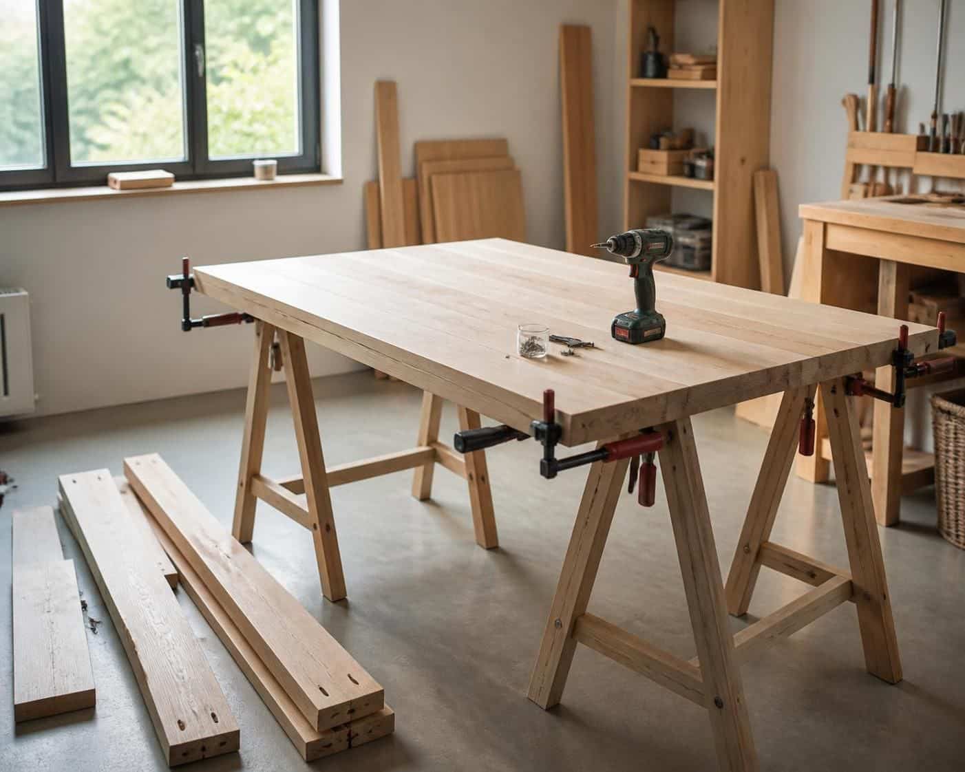 découvrez notre guide complet pour débutants et apprenez étape par étape comment créer votre table sur mesure facilement et avec succès.