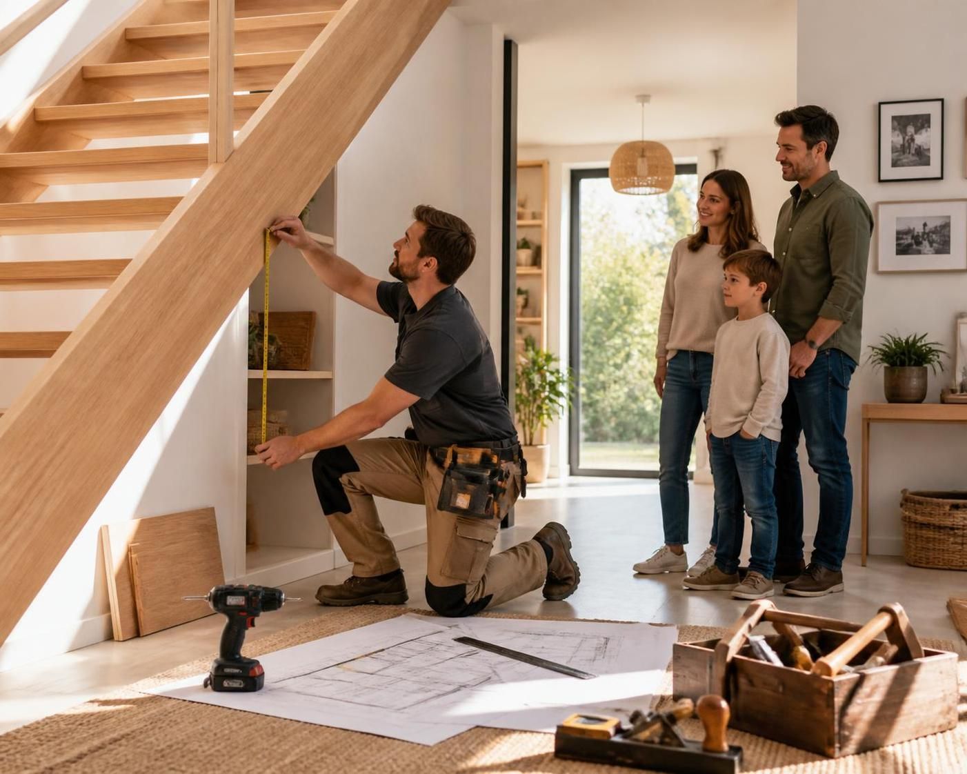 découvrez comment fabriquer un meuble sous escalier sur mesure facilement avec nos conseils pratiques et étapes détaillées pour optimiser votre espace intérieur.