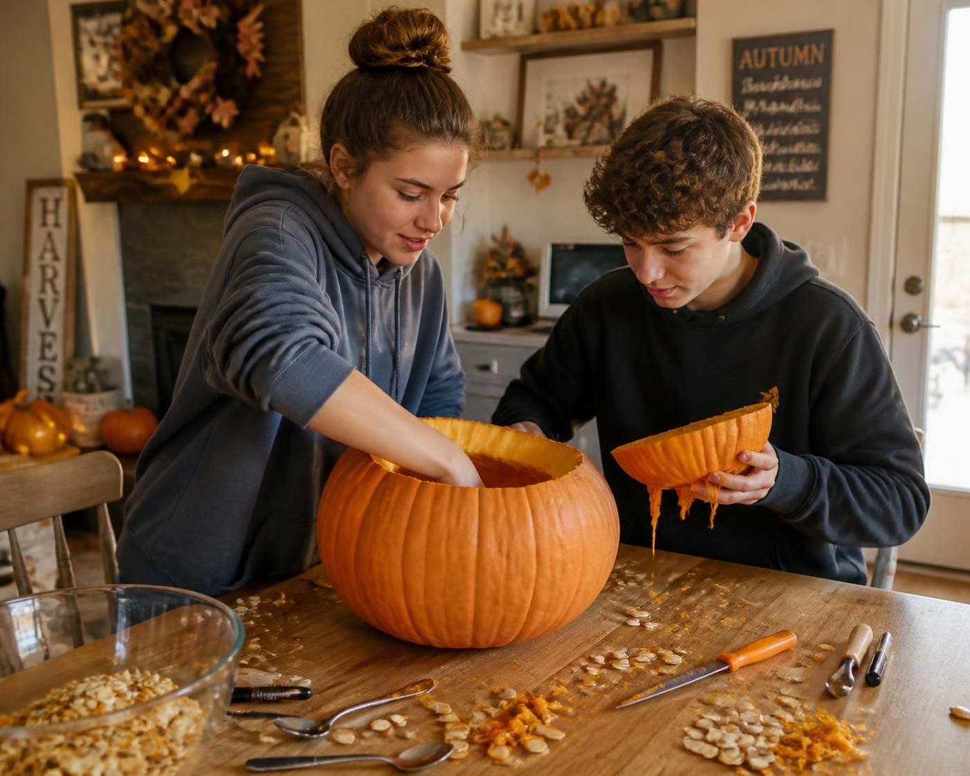 apprenez à creuser une citrouille pour halloween grâce à notre guide étape par étape, simple et amusant, pour réussir une décoration effrayante et originale.