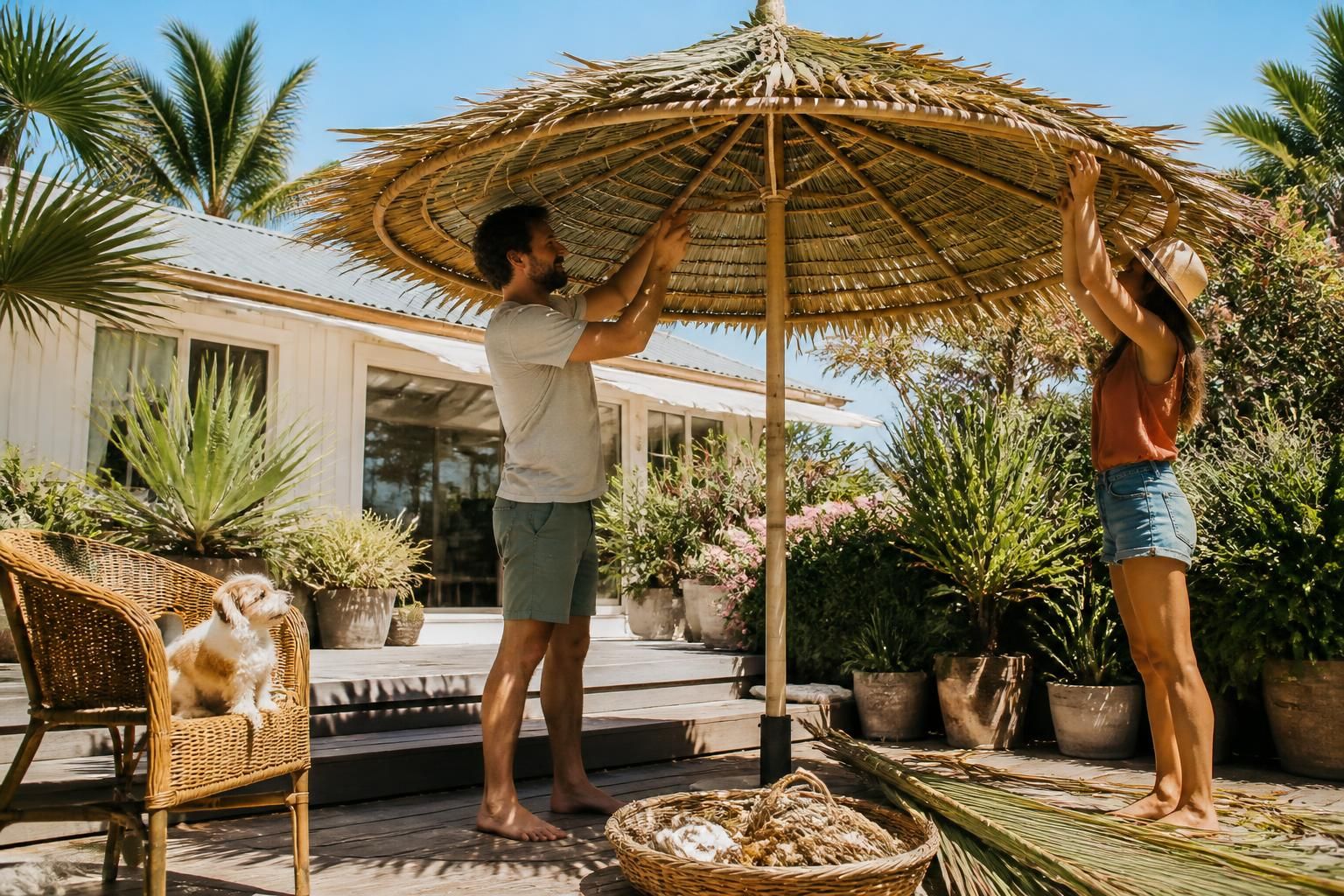 découvrez comment fabriquer un parasol paillote facilement pour profiter de l’été avec style et fraîcheur. guide pas à pas pour un ombrage naturel et esthétique.