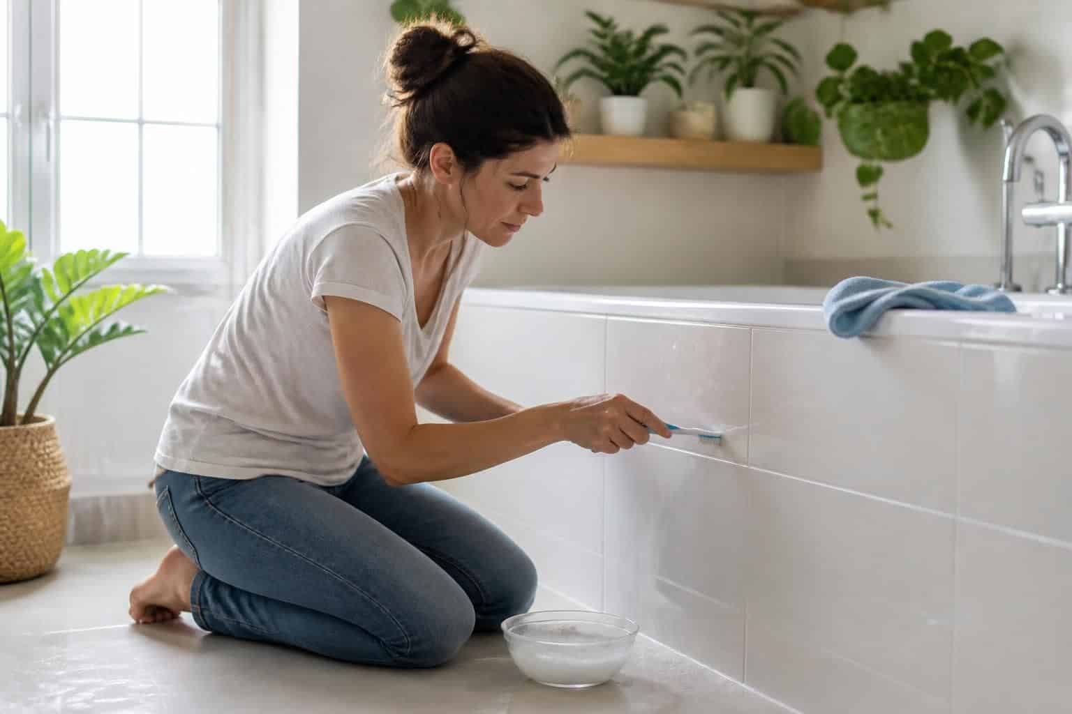 découvrez des astuces simples et efficaces pour nettoyer les joints de votre salle de bain sans effort et retrouver des surfaces impeccables rapidement.
