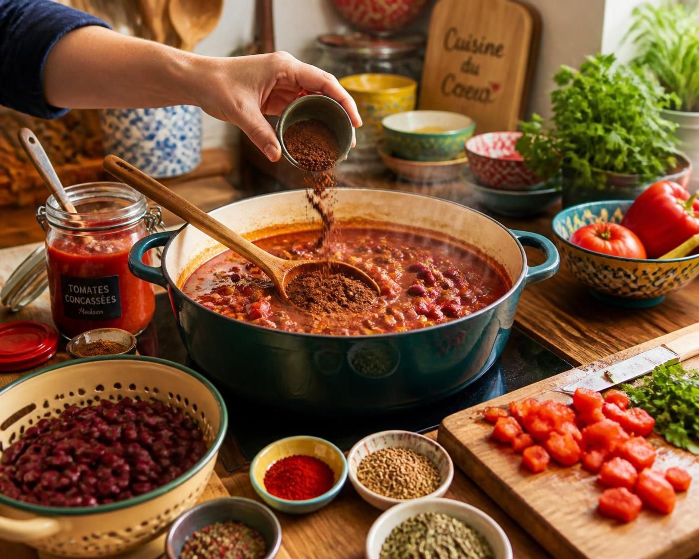 découvrez comment réussir la recette authentique du chili con carne de cyril lignac grâce à nos conseils simples et délicieux pour un plat épicé convivial.