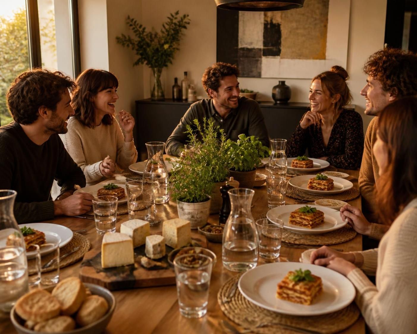 découvrez la recette facile des lasagnes végétariennes de cyril lignac, un plat savoureux et convivial à préparer chez vous en toute simplicité.