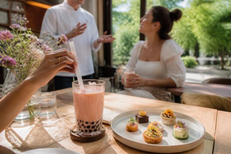 découvrez comment le bubble tea se marie parfaitement avec la gastronomie pour une expérience créative et gourmande unique à savourer.