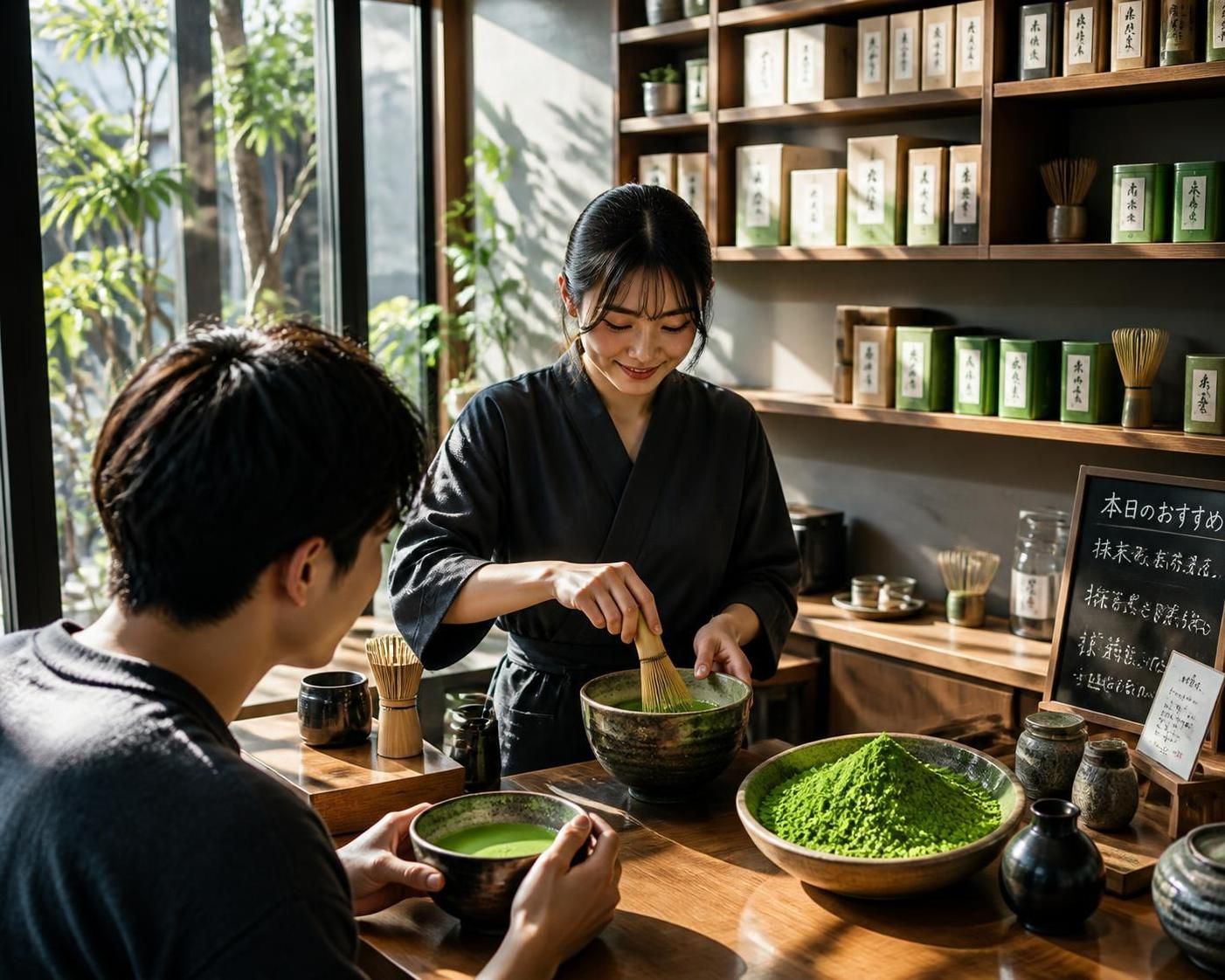 découvrez pourquoi le matcha, cette poudre verte aux multiples bienfaits, dépasse le thé vert traditionnel et révolutionne votre expérience de dégustation.