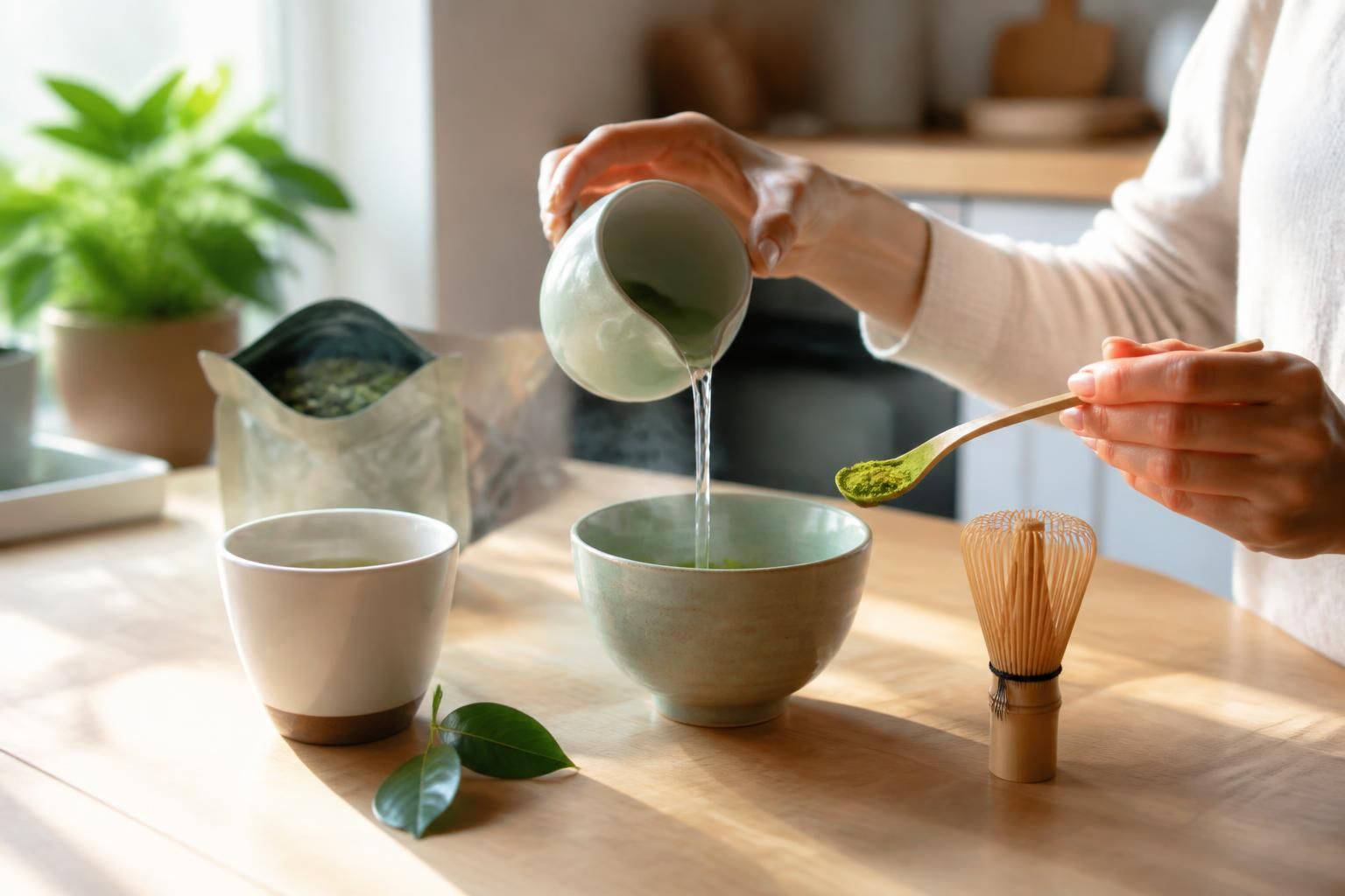 découvrez pourquoi le matcha, cette poudre verte révolutionnaire, surpasse le thé vert traditionnel et transforme votre tasse en une expérience unique et bénéfique pour la santé.