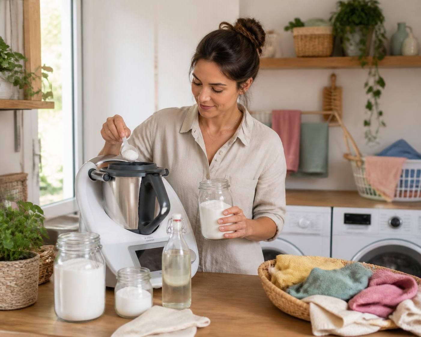 découvrez comment préparer une lessive maison avec votre thermomix en seulement 5 minutes grâce à notre recette simple, rapide et écologique.