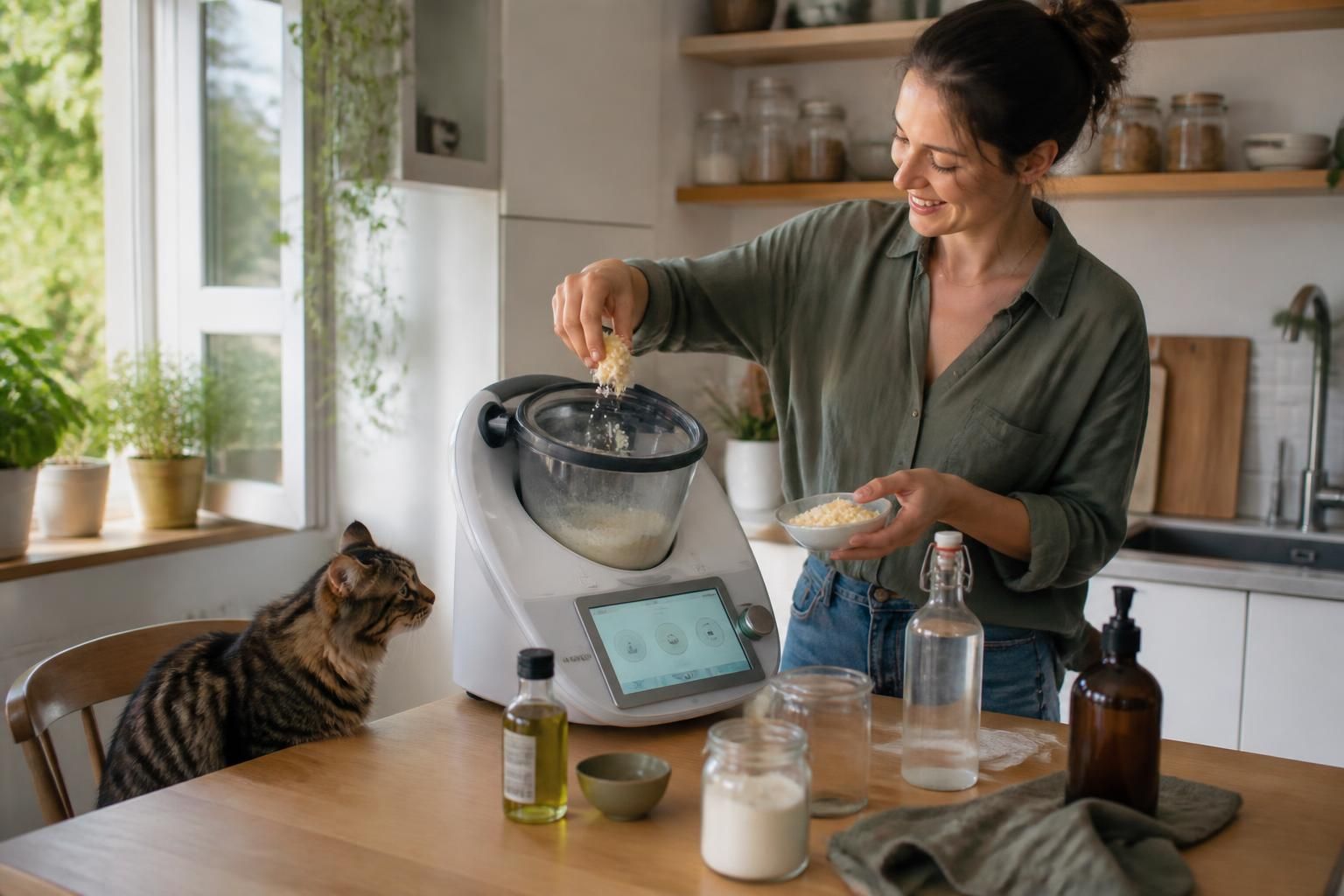 découvrez comment préparer une lessive maison avec votre thermomix en seulement 5 minutes grâce à notre recette simple et efficace pour un linge propre et écologique.
