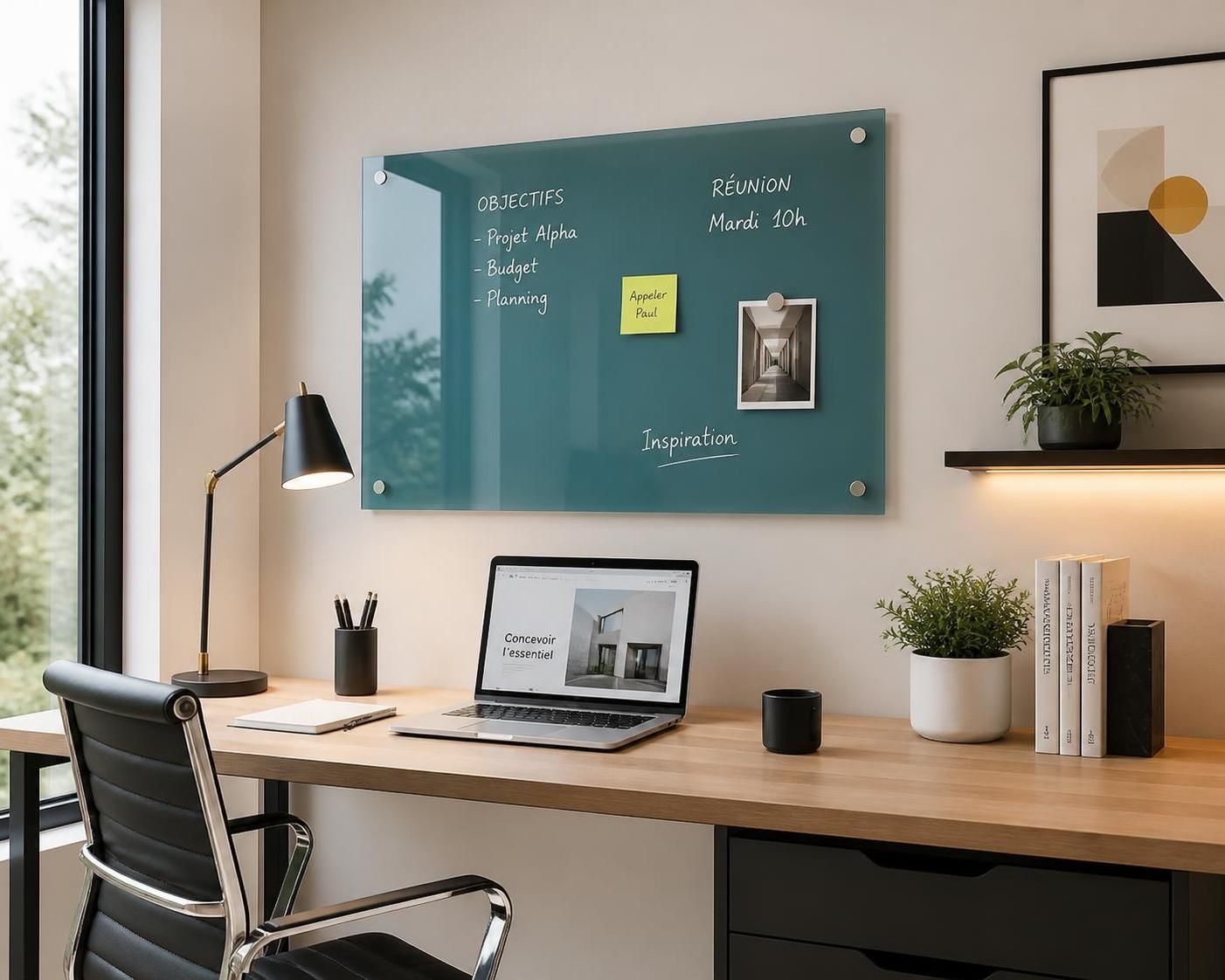 découvrez pourquoi un tableau en verre minimaliste, fonctionnel et esthétique est le choix idéal pour sublimer et moderniser votre intérieur.