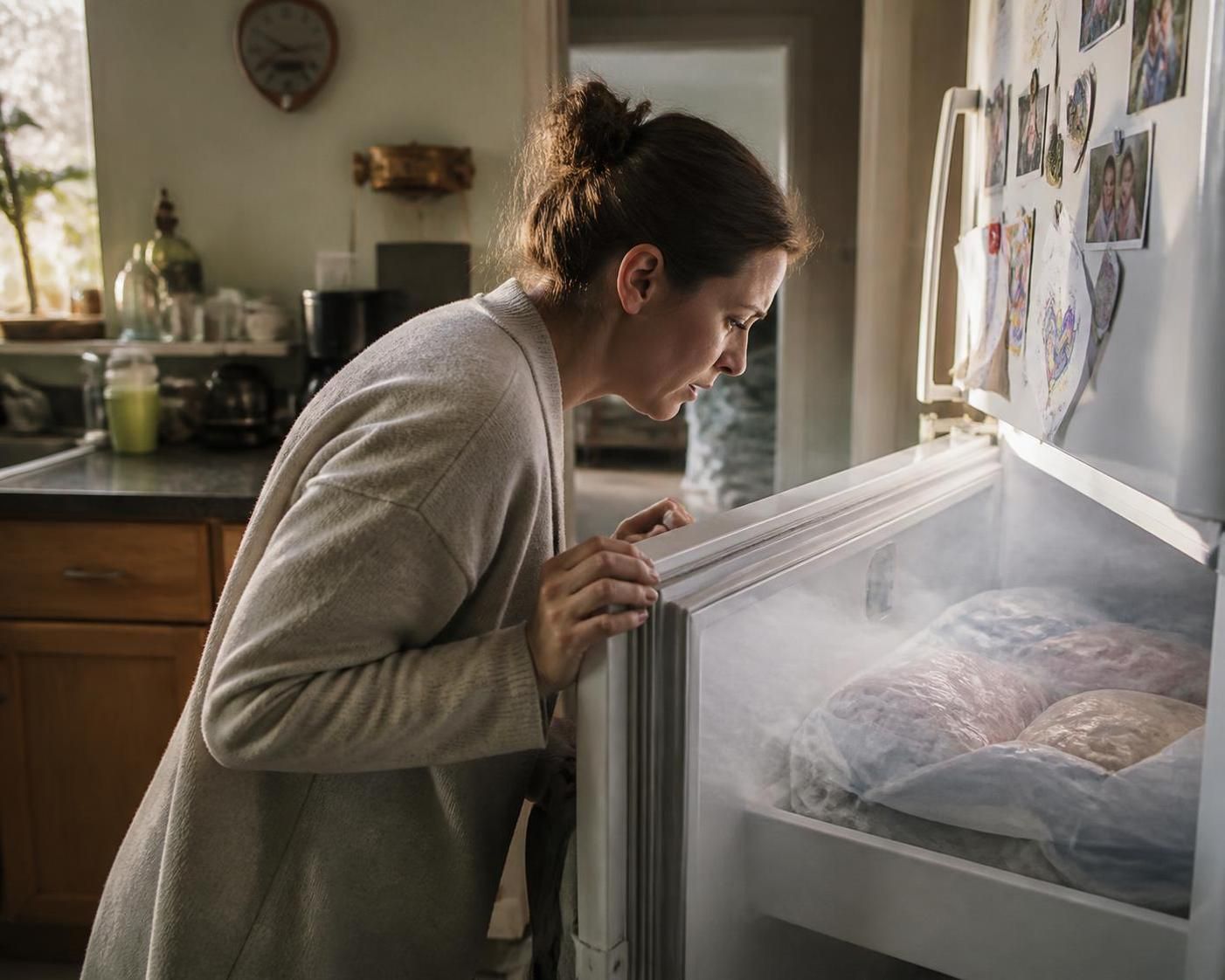 découvrez les astuces efficaces pour limiter les dégâts après avoir laissé votre congélateur ouvert toute la nuit et préserver vos aliments au mieux.